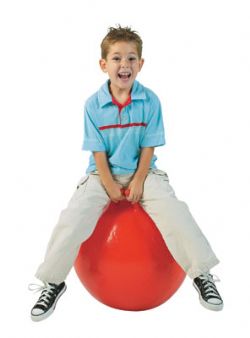15'' Jumping Hoppity Ball with Handle Not Inflated